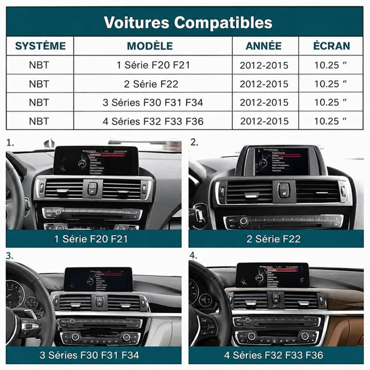 Car Play sans fil multimédia BMW