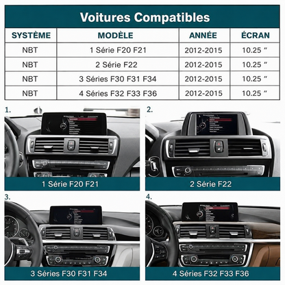 Car Play sans fil multimédia BMW